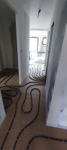 Photo de galerie - Pose plancher chauffant 