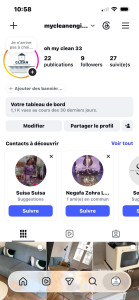 Photo de galerie - Instagram qui vous donne accès a tous notre travail 