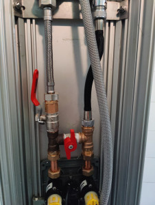 Photo de galerie - Installation bypass douche