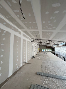 Photo de galerie - Pose de placo 