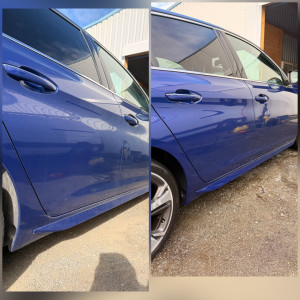 Photo de galerie - Lavage extérieur d’une Peugeot 308