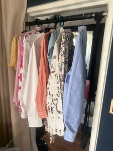 Photo de galerie - Linge d’une cliente satisfaite. 1 paniere standard : 10e ?