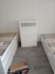 Photo de galerie - Commode et lits Ikea.... client très satisfait (hors allovoisin)