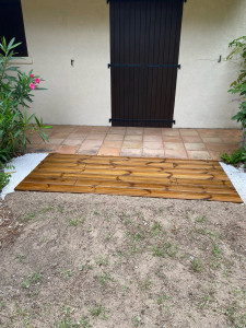 Photo de galerie - Montage terrasse 