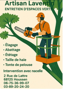 Photo de galerie - Entretien d’élagage, espaces verts