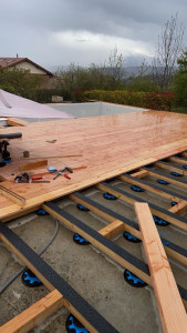 Photo de galerie - Création d’une terrasse bois de 60 m2