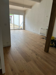 Photo de galerie - Pose parquet stratifié 