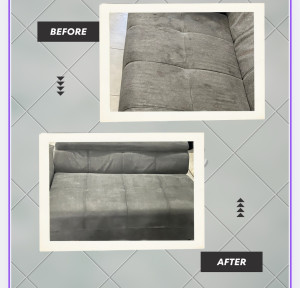 Photo de galerie - Nettoyage de canapé 