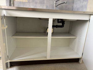 Photo de galerie - Armoire de l’évier 