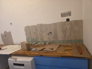 Photo de galerie - Pose de crédence
