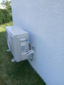Photo de galerie - Fourniture et pose d'une Climatisation monobloc réversible Atlantic 