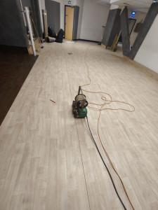 Photo de galerie - Pose de parquet - Revêtement de sol