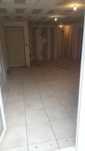 Photo de galerie - Pose carrelage 