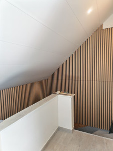 Photo de galerie - Pose lambris PVC