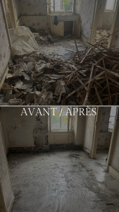 Photo de galerie - Débarras après travaux 
