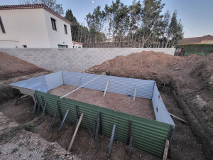 Photo de galerie - Montage piscine 