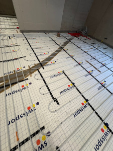 Photo de galerie - Plancher chauffant 