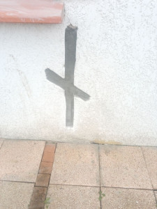 Photo de galerie - Préparation du mûr extérieur 