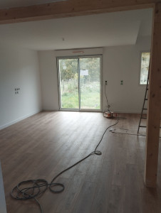 Photo de galerie - Pose de parquet - Revêtement de sol