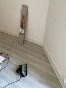 Photo de galerie - Pose de parquet - Revêtement de sol