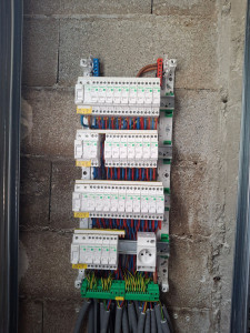 Photo de galerie - Installation tableau electrique complete.