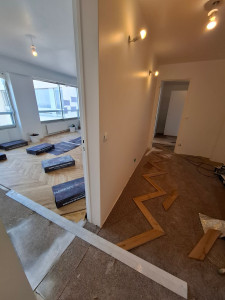Photo de galerie - Pose de parquet - Revêtement de sol