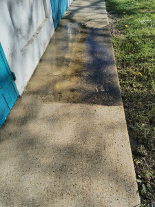 Photo de galerie - Bonjour je vous propose mes services pour du nettoyage au Karcher terrasse, façade de maison 