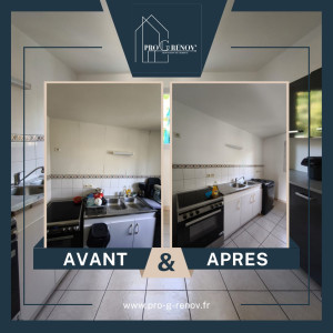 Photo de galerie - ? Côté murs :
✔️ Dépose de l’ancienne tapisserie
✔️ Pose d’une toile de verre prépeinte
✔️ Application d’une peinture blanche
? Côté plafond :
✔️ Grattage de l’ancien enduit
✔️ Application d’un nouvel enduit
✔️ 2 couches de peinture 