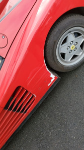 Photo de galerie - Ferrari testarossa aile arrière 