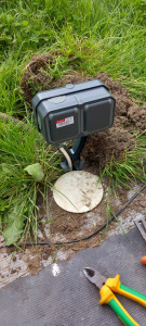Photo de galerie - Après L'installation D'une prise Jardin 