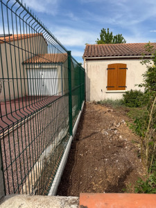 Photo de galerie - Cloture rigide