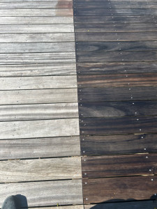 Photo de galerie -     Protection et rénovation de terrasse bois
