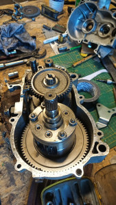 Photo de galerie - Restauration d'une boite de vitesse de voiturette 