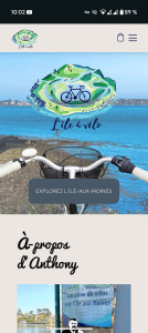 Photo de galerie - Création du logo et du site internet pour l'île à vélo, magasin de cycles sur l'île aux moines ! 

https://location-velos-ileauxmoines.fr/