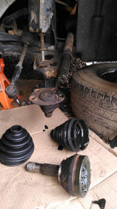 Photo de galerie - Remplacement soufflet de cardan AVD Fiat DUCATO. 