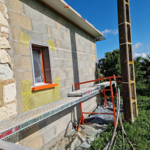 Photo de galerie - Avant travaux enduit 