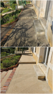 Photo de galerie - Nettoyage de terrasse