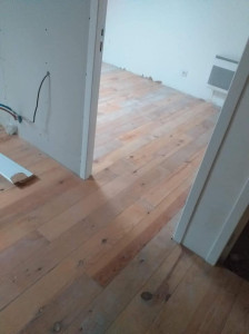 Photo de galerie - Pose de parquet - Revêtement de sol