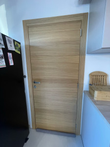 Photo de galerie - Pose d’une porte 