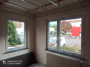 Photo de galerie - Vue intérieure de nouvelles fenêtres en PVC