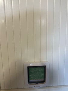 Photo de galerie - Pose de chatière 