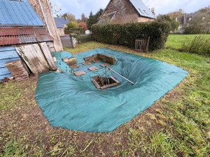 Photo de galerie - Pose de bâche 