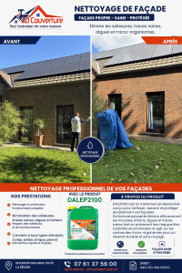 Photo de galerie - NETTOYAGE PROFESSIONNEL DE VOS FAÇADES