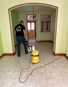 Photo de galerie - Nettoyage intérieur après chantier 