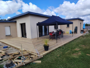 Photo de galerie - Création d'une terrasse 