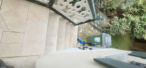 Photo de galerie - Carrelage escalier extérieur