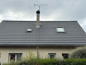 Photo de galerie - Voici l’une de nos réalisations d’une toiture complète 