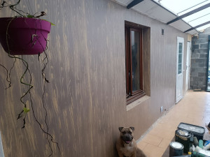 Photo de galerie - Finition effet bois