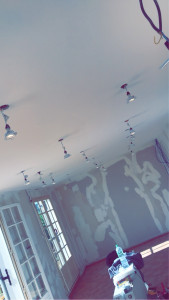 Photo de galerie - Peinture plafond complet , client satisfait 