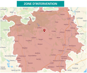 Photo de galerie - Zone d'intervention